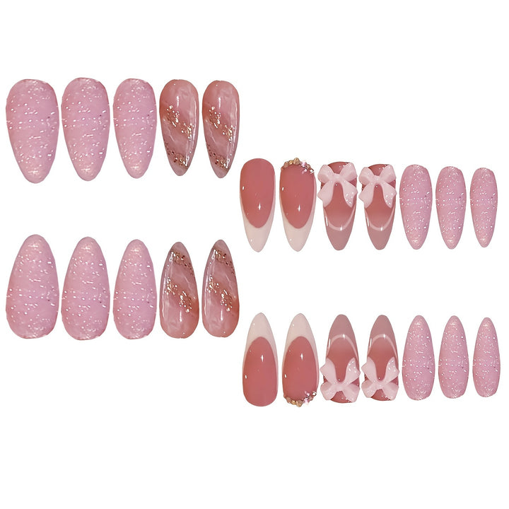 Artistic 3D Butterfly Nail Extensions Bowlift