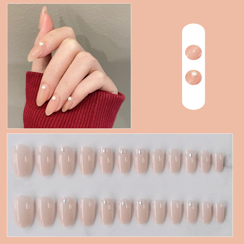 Artificial nails with elegant bow motifs Bowlift