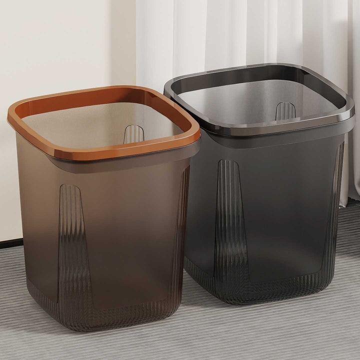 Women's elegant and practical waste bin with ergonomic handle Bowlift