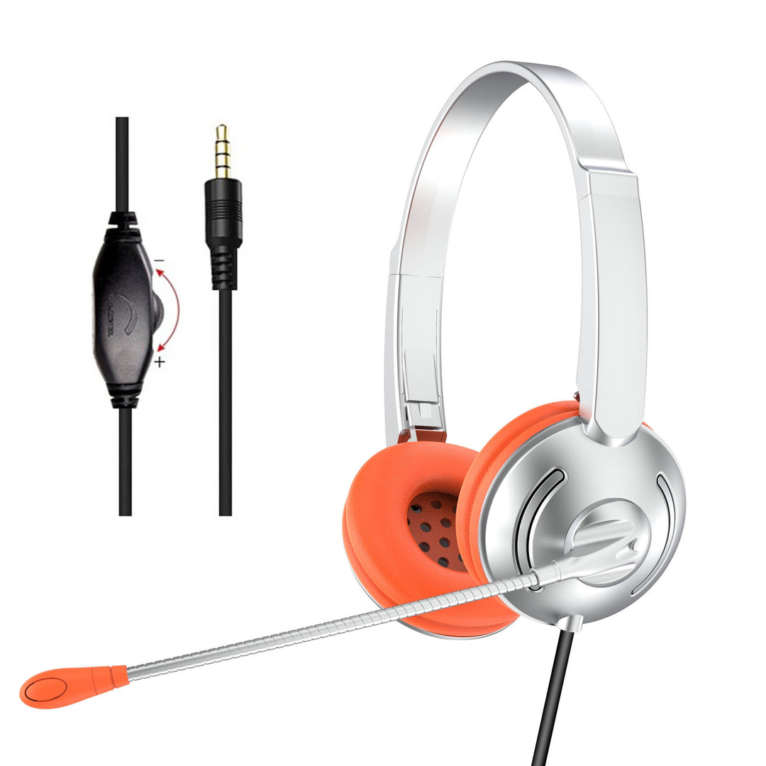 Adjustable Stereo Headset Bowlift