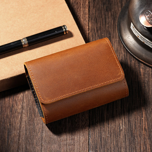 Classic Leather Compartment Wallet