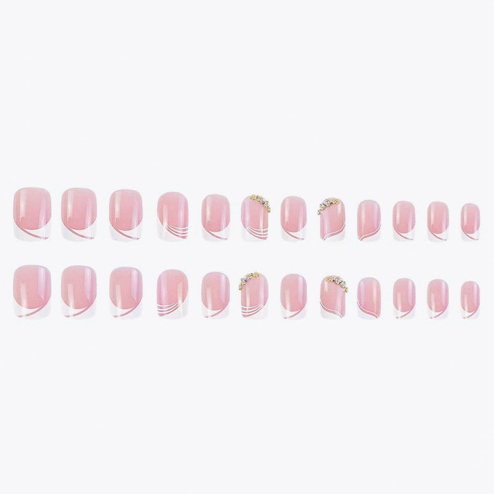 Nail art design with elegant accents Bowlift