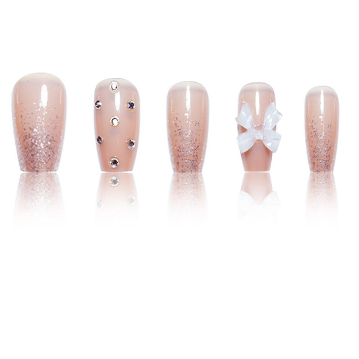 Elegant Press-On Nail Art Extensions Bowlift
