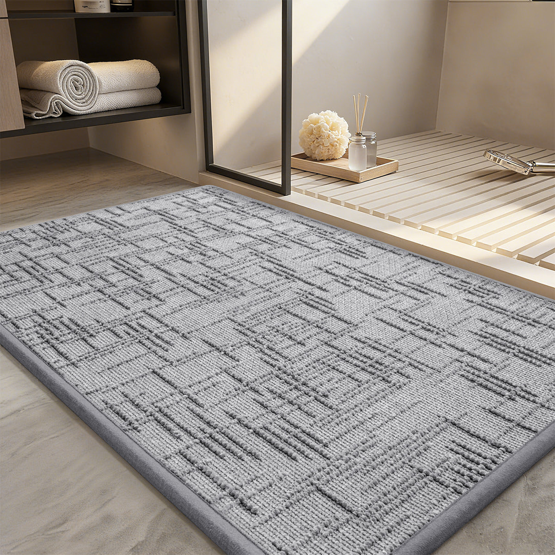 Textured Non-Slip Bathroom Mat Bowlift