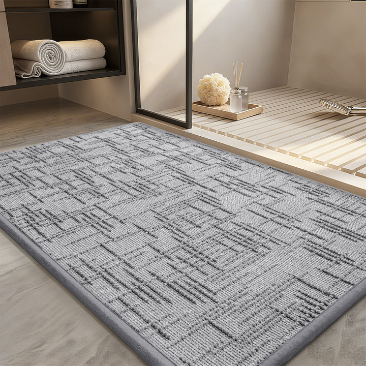Textured Non-Slip Bathroom Mat Bowlift