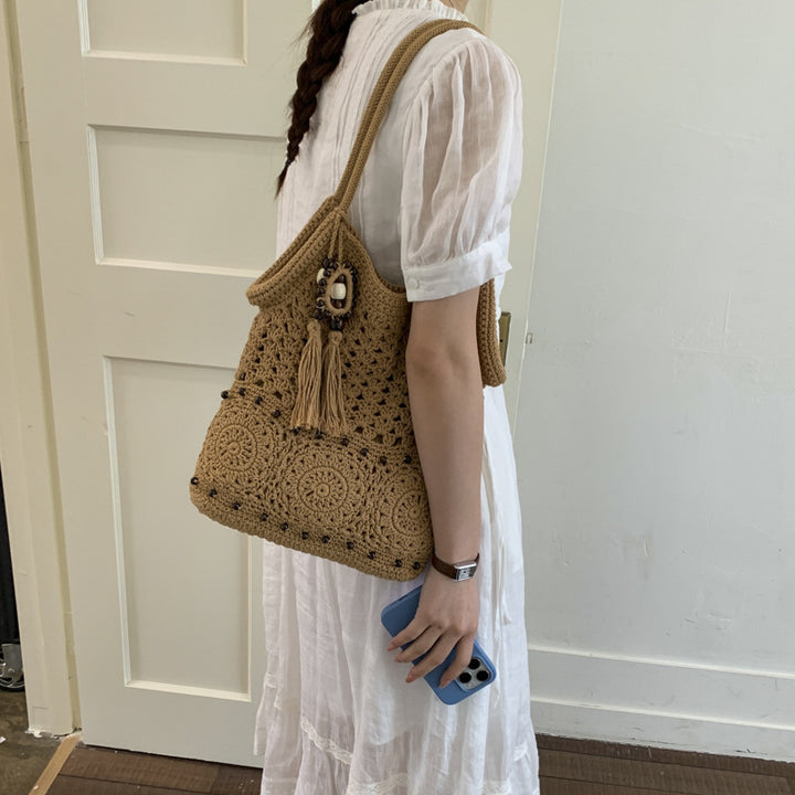 Handmade crochet bag Bowlift