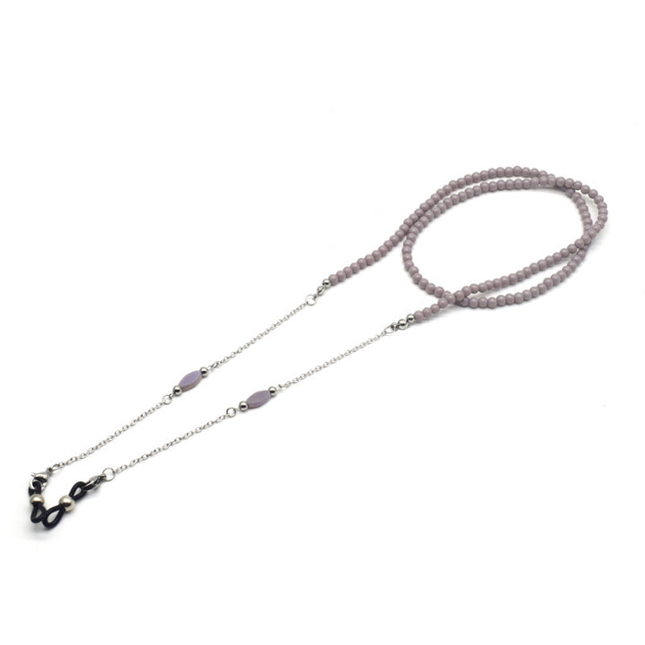 Elegant Beaded Eyewear Holder Necklace Bowlift