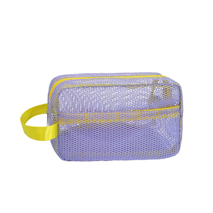 Versatile Beach Bag In Airy Mesh Design Bowlift