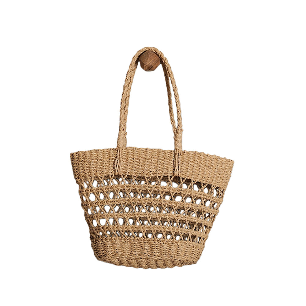 Handwoven Summer Tote Bag Bowlift