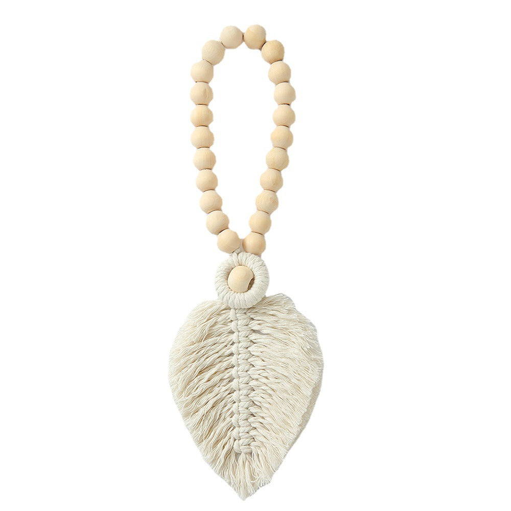 Decorative Macrame Leaf Wall Hanging Bowlift