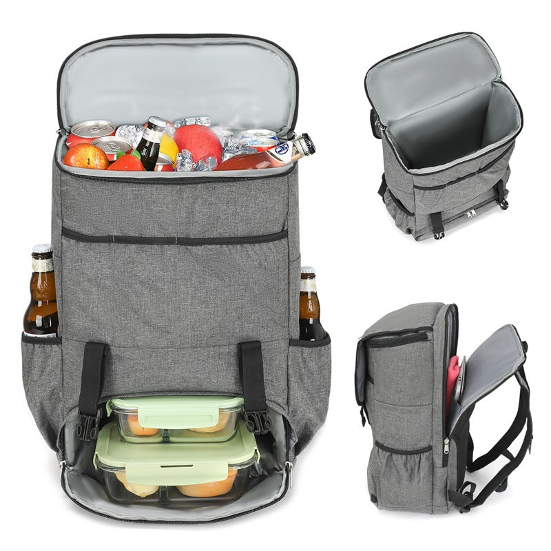 Insulated Cooler Backpack with Multi-Pocket Design Bowlift