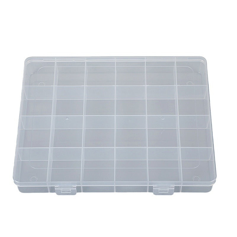 Multi-Divided Clear Craft Storage Organizer Bowlift