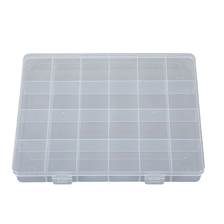 Multi-Divided Clear Craft Storage Organizer Bowlift