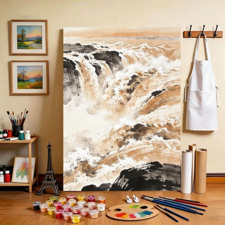 Scenic River Canvas Art Print Bowlift
