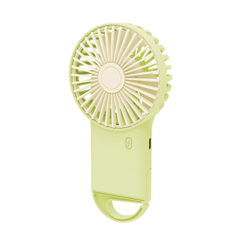 Ladies Portable Hand Fan with Powerful Battery Function Bowlift