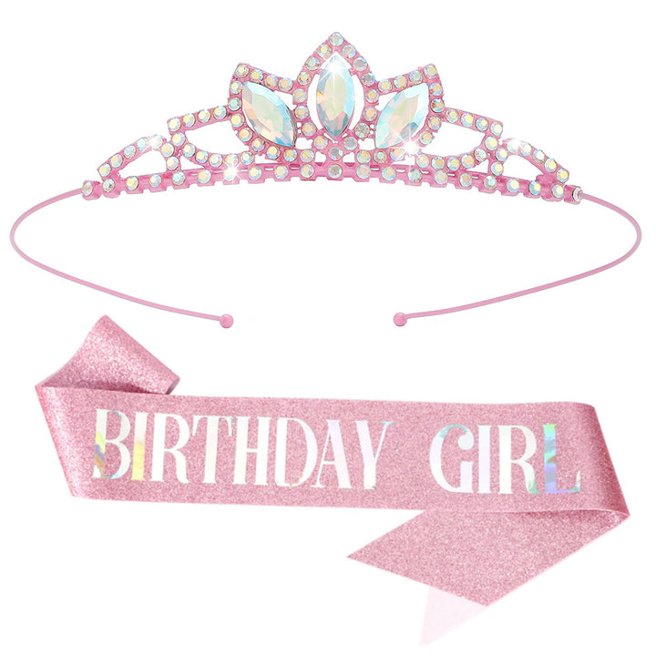 Ladies Crystal Tiara Bowlift