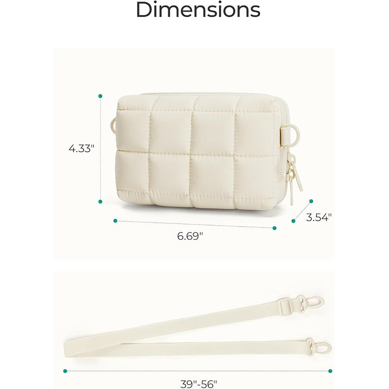 Practical shoulder bag with organizer compartments Bowlift