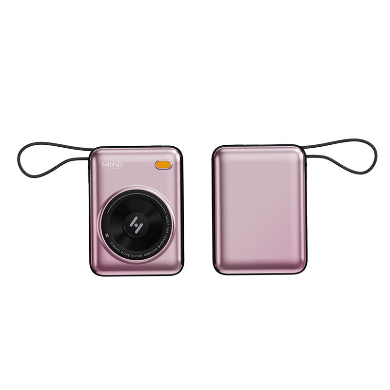 Compact instant camera with innovative filter and photo printing system Bowlift