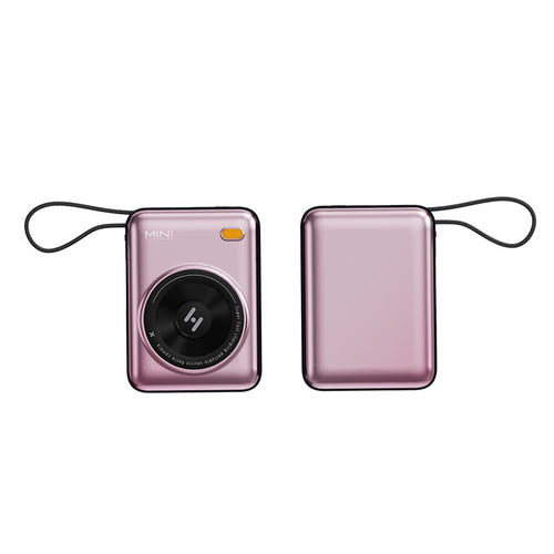 Compact instant camera with innovative filter and photo printing system Bowlift