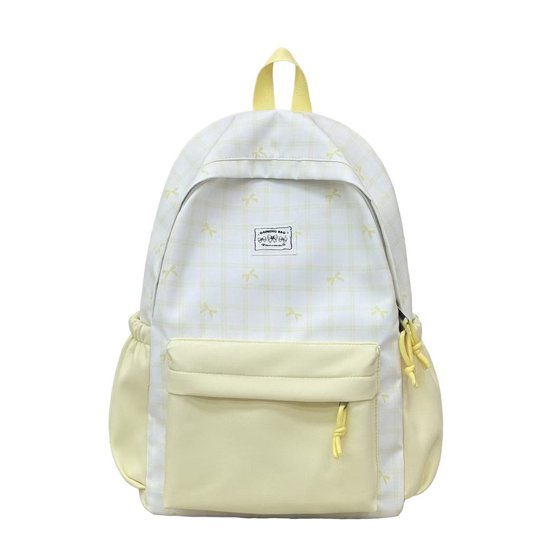 Casual Print Backpack Bowlift