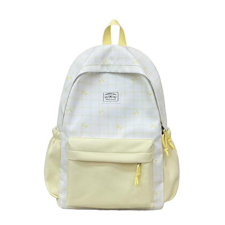 Casual Print Backpack Bowlift