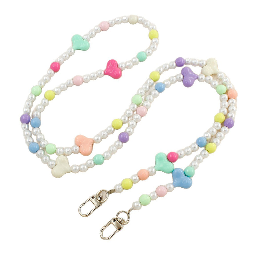 Elegant Mixed Material Necklace Bowlift