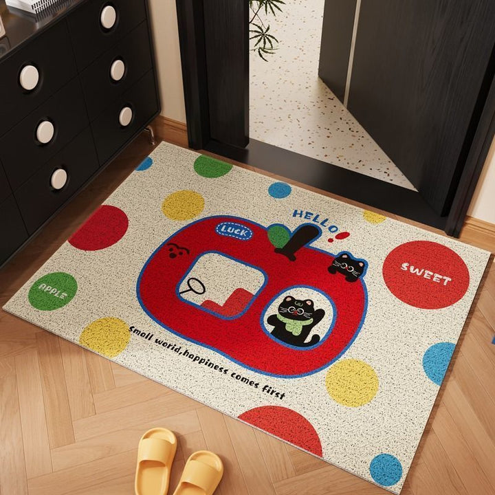 Cartoon-Themed Entrance Mat Bowlift