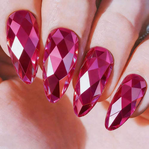 Artificial Nails in Noble Crystal Design Bowlift