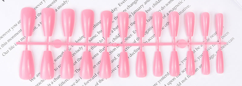 Natural Shape Press-On Nail Set Bowlift