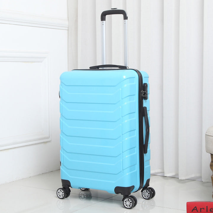 Unisex Lightweight Hard Shell Trolley Suitcase Bowlift