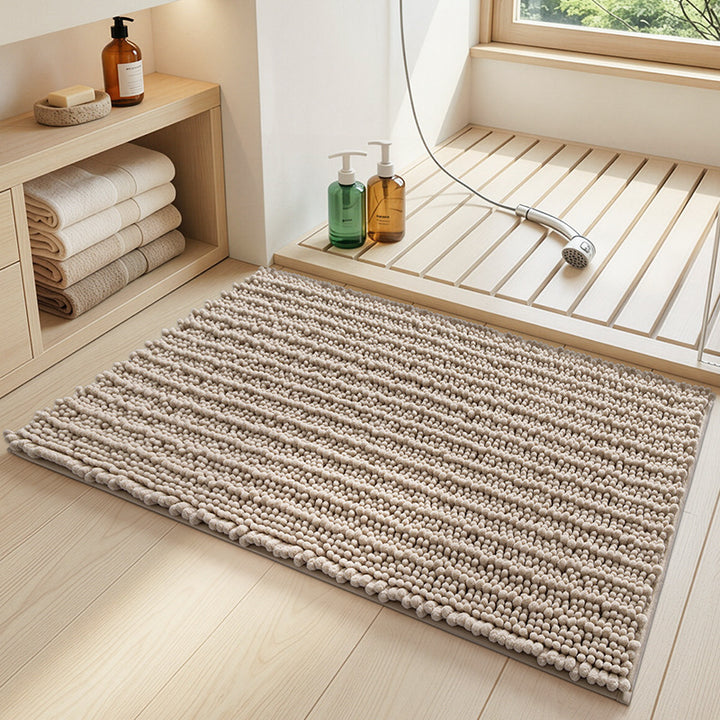 Textured Memory Foam Bathroom Mat Bowlift