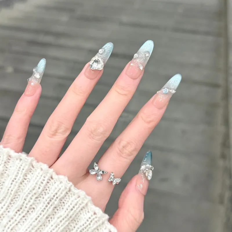 Glamorous Leopard Pattern Press-On Nail Set Bowlift
