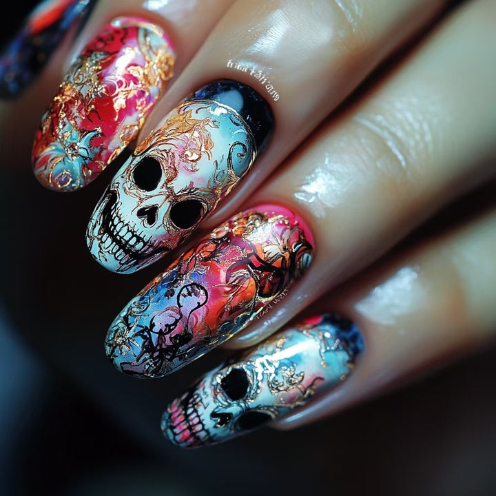 Art Nails In Creative Halloween Design Bowlift