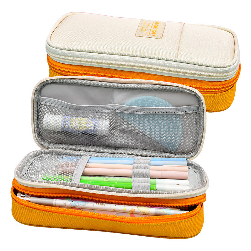 Durable Multi-Compartment Pencil Case Bowlift