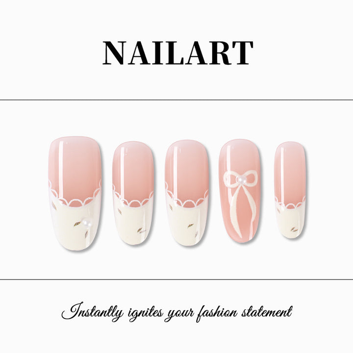 Elegant Press-On Nail Decoration Bowlift