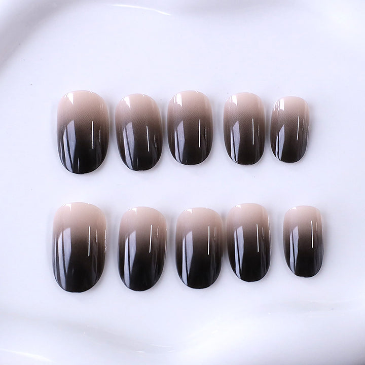 Ombre Gel Nail Extensions Bowlift