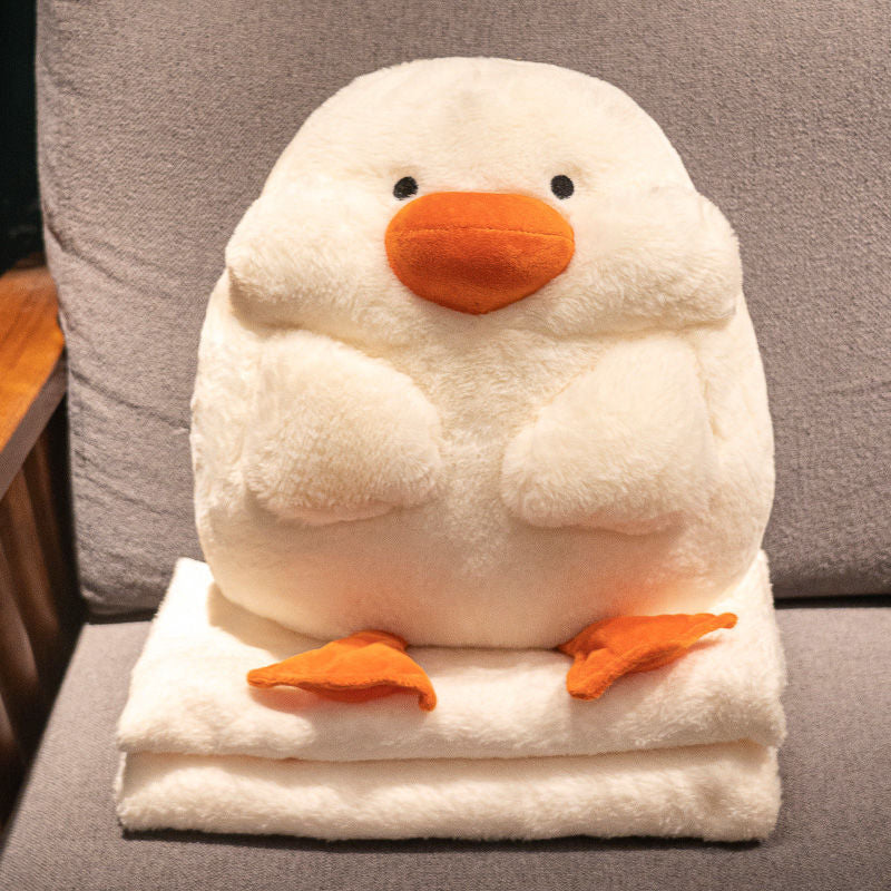 Squirrel-shaped cuddle pillow Bowlift
