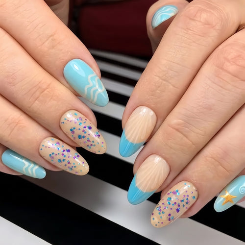 Creative artificial nails in maritime design Bowlift