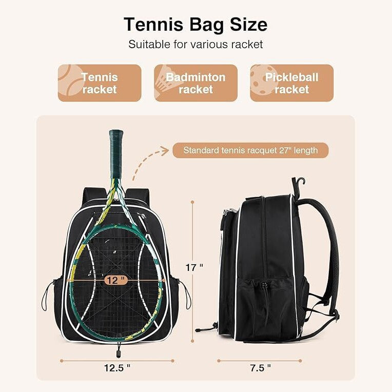 Premium Tennis Backpack Bowlift