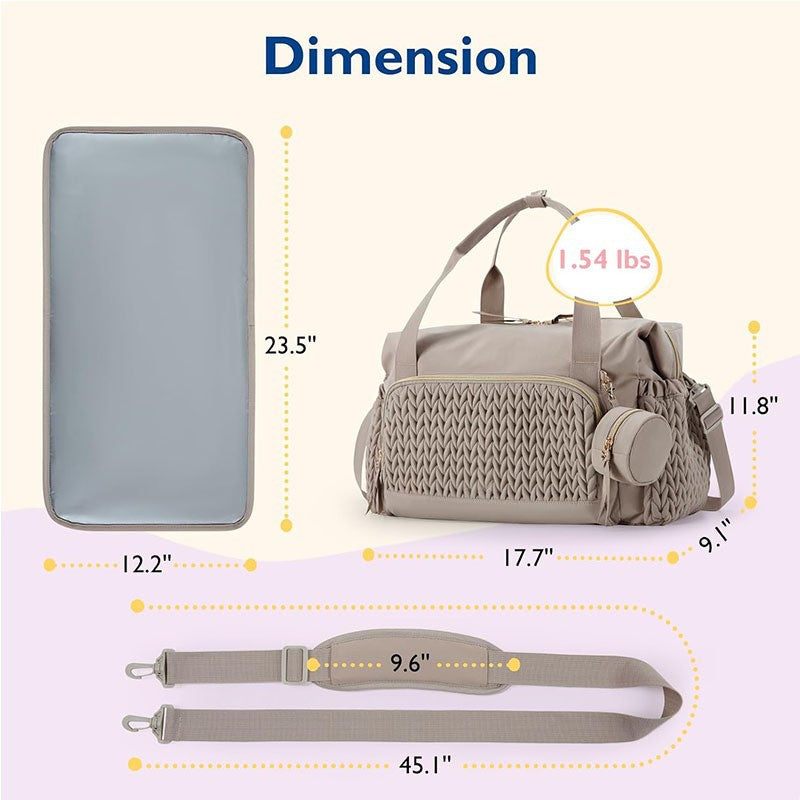 Multi-Functional Chic Travel Duffel Bag Bowlift