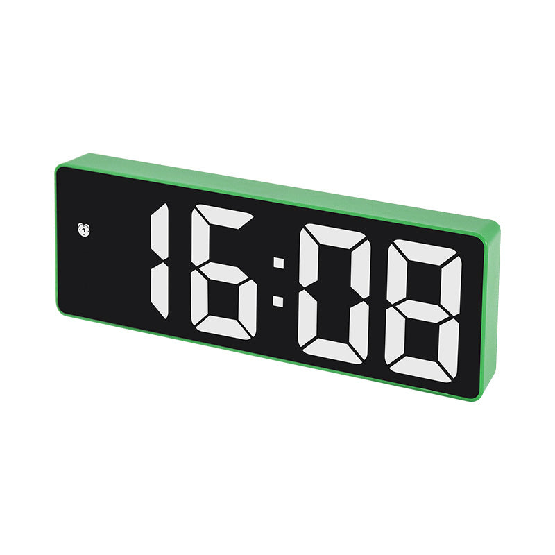 Digital LED clock with large display and colorful digits Bowlift