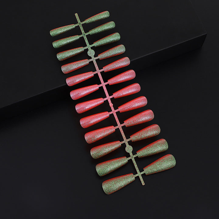 Nail art set with glitter and elegant transitions Bowlift