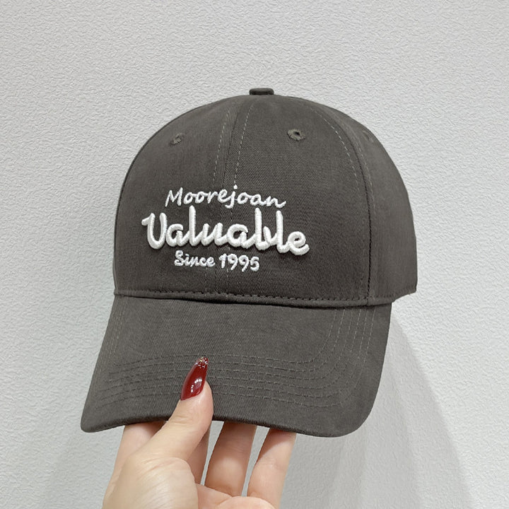 Women's Classic Embroidered Baseball Cap Bowlift