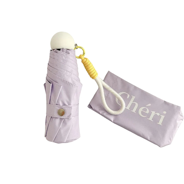 Women's compact umbrella with unique design Bowlift