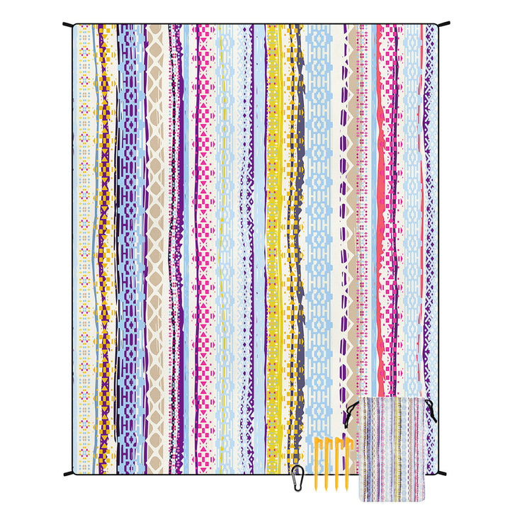 Geometric Print Tapestry Bowlift