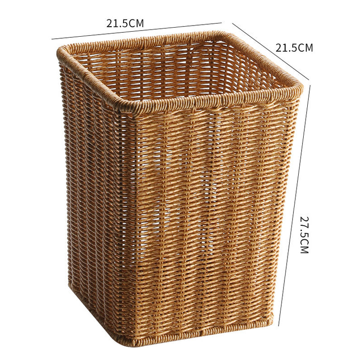 Unisex storage basket made of woven material Bowlift