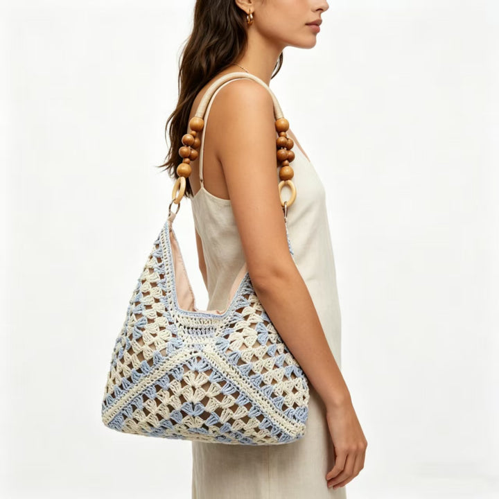 Handmade Macrame Handbag Bowlift