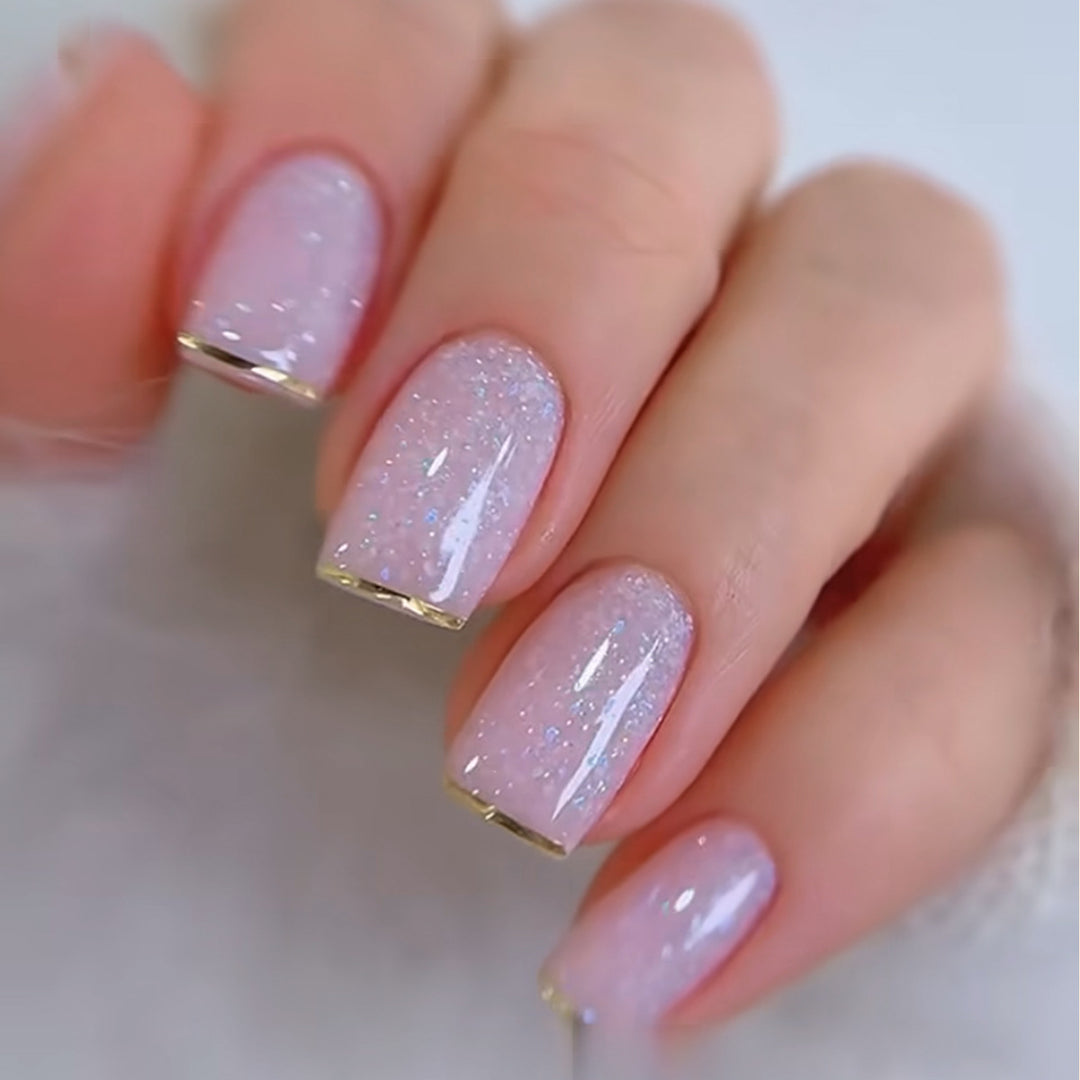 Premium Glitter Ombre Nail Art Extensions Bowlift