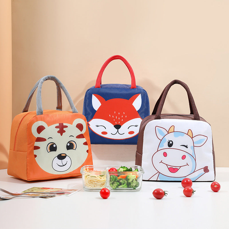 Cute Animal Themed Insulated Lunch Bag