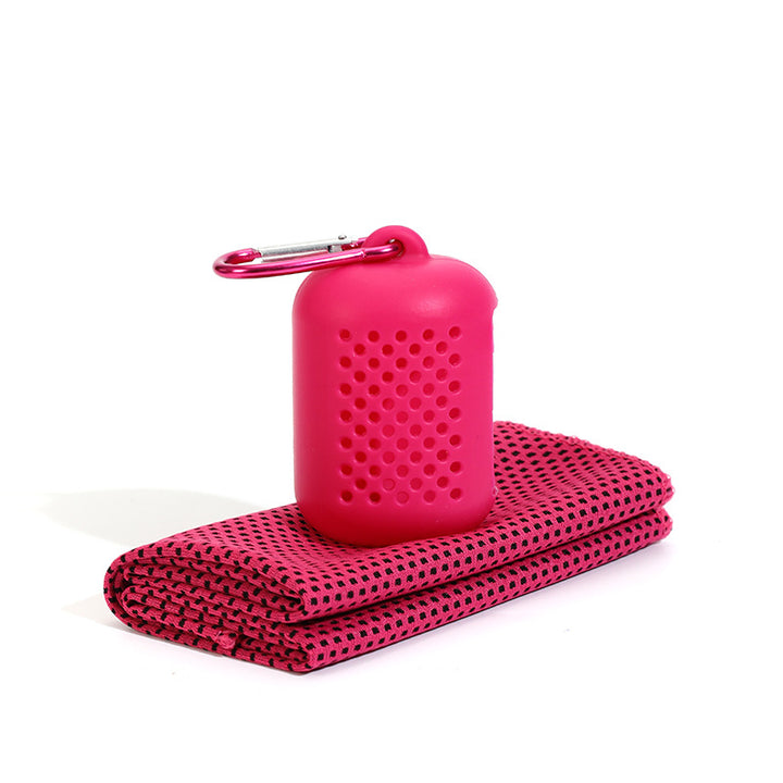 Unisex cooling towel in storage case Bowlift